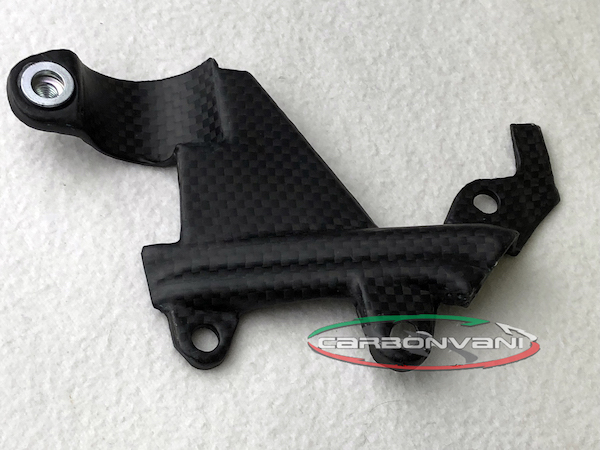 Carbonvani - Ducati Panigale V4 / S / R / Speciale (18-21 and Some Streetfighter with Clear or Dry Clutch Carbon Fiber Rear Reservoir Mount up to 2022) Carbonvani - Ducati Panigale V4 / S / R / Speciale (18-21 and Some Streetfighter with Clear or Dry Clutch Carbon Fiber Rear Reservoir Mount up to 2022)